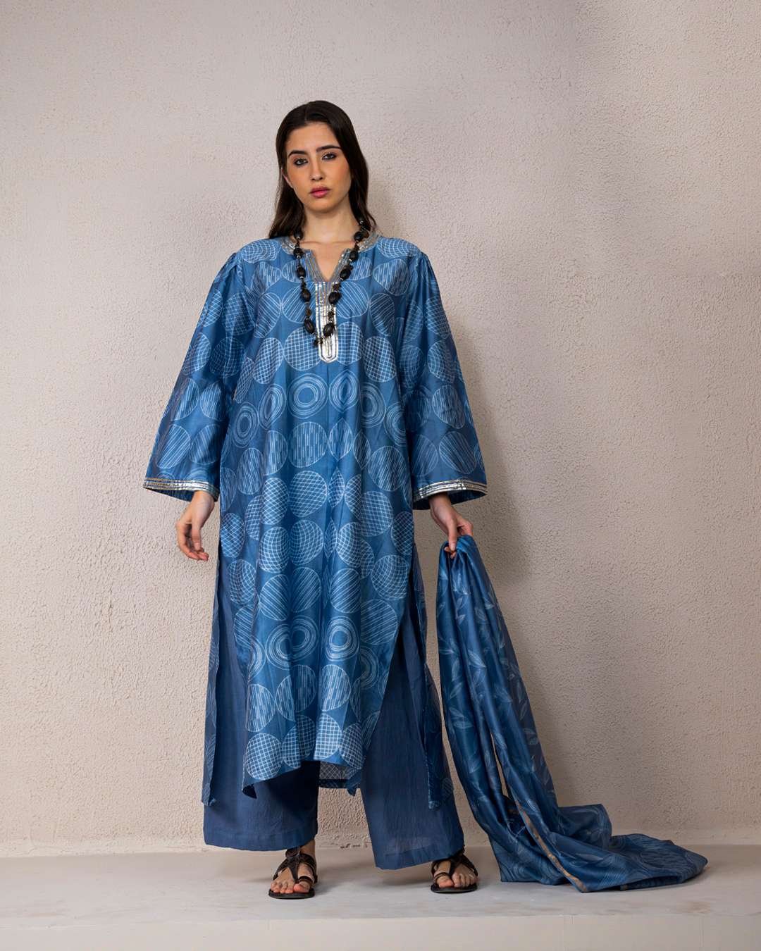 Universe Edit Shibori Kurta Set