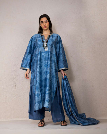 Universe Edit Shibori Kurta Set