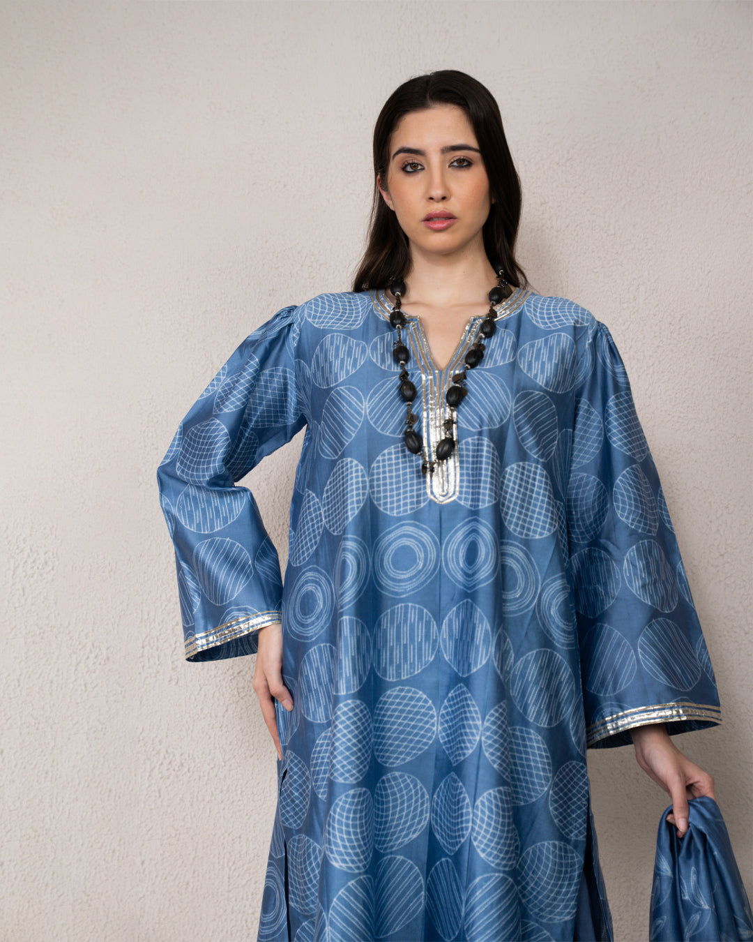 Universe Edit Shibori Kurta Set