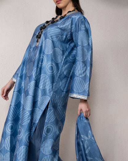 Universe Edit Shibori Kurta Set