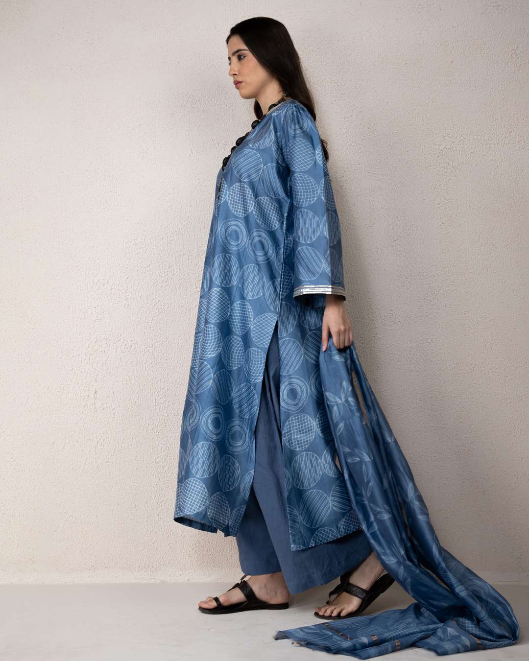 Universe Edit Shibori Kurta Set
