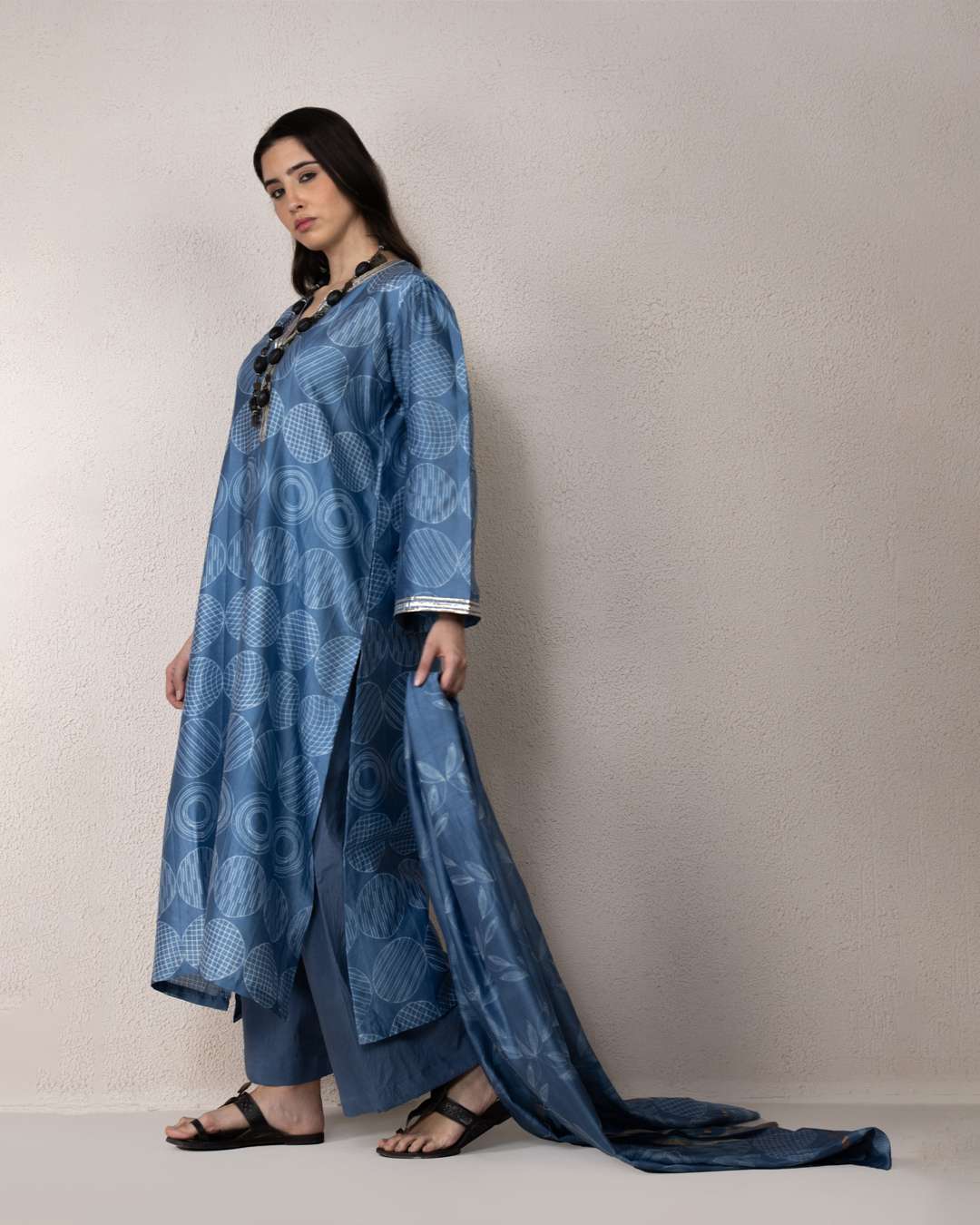 Universe Edit Shibori Kurta Set