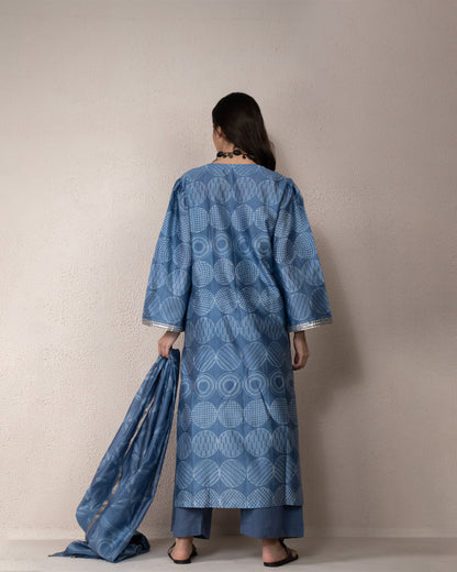 Universe Edit Shibori Kurta Set