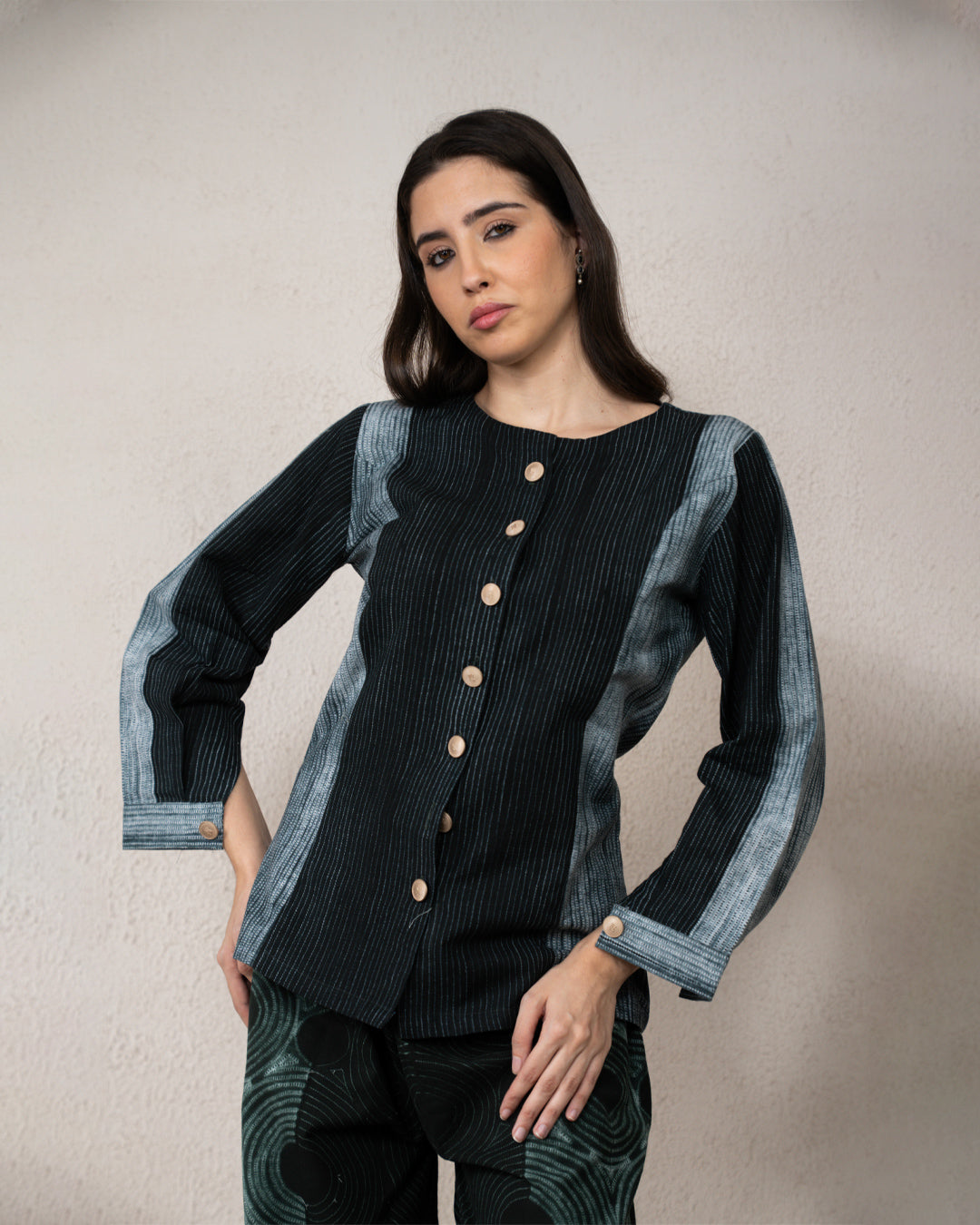 Wild Orbit  Shibori Co'ord