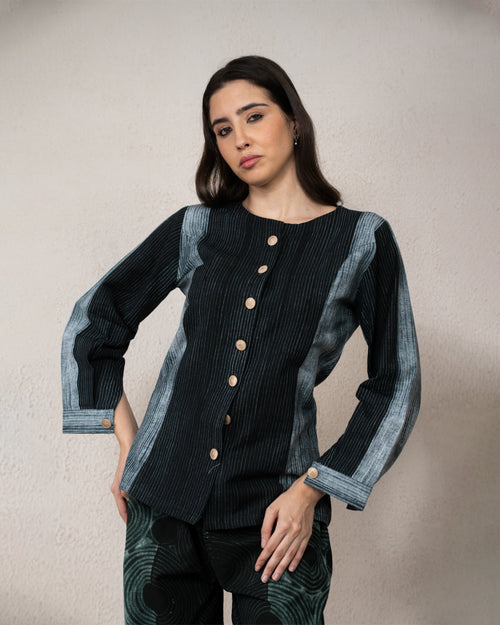 Wild Orbit  Shibori Co'ord