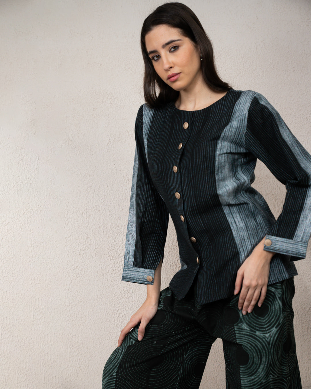Wild Orbit  Shibori Co'ord