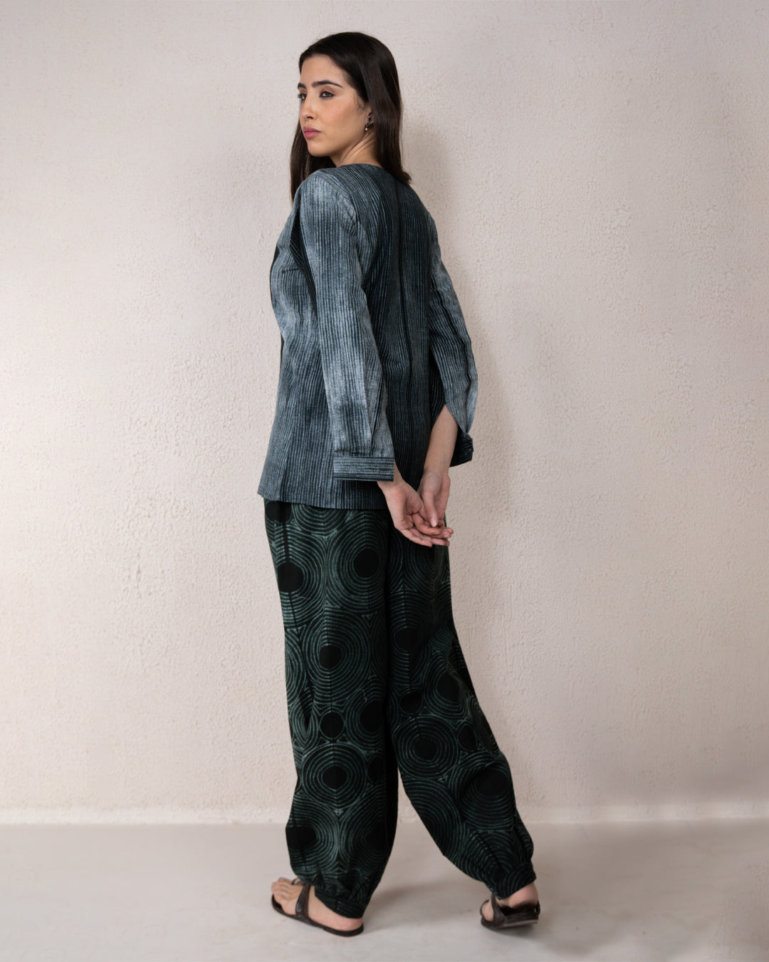 Wild Orbit  Shibori Co'ord