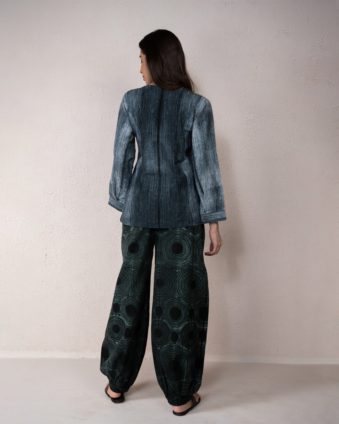 Wild Orbit  Shibori Co'ord