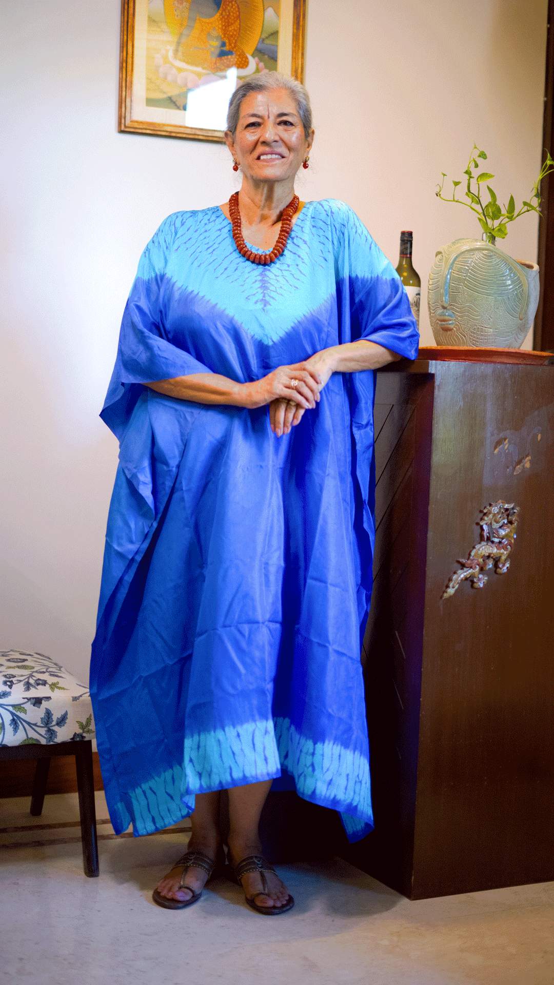 Tidal Flow - Kaftan Dress