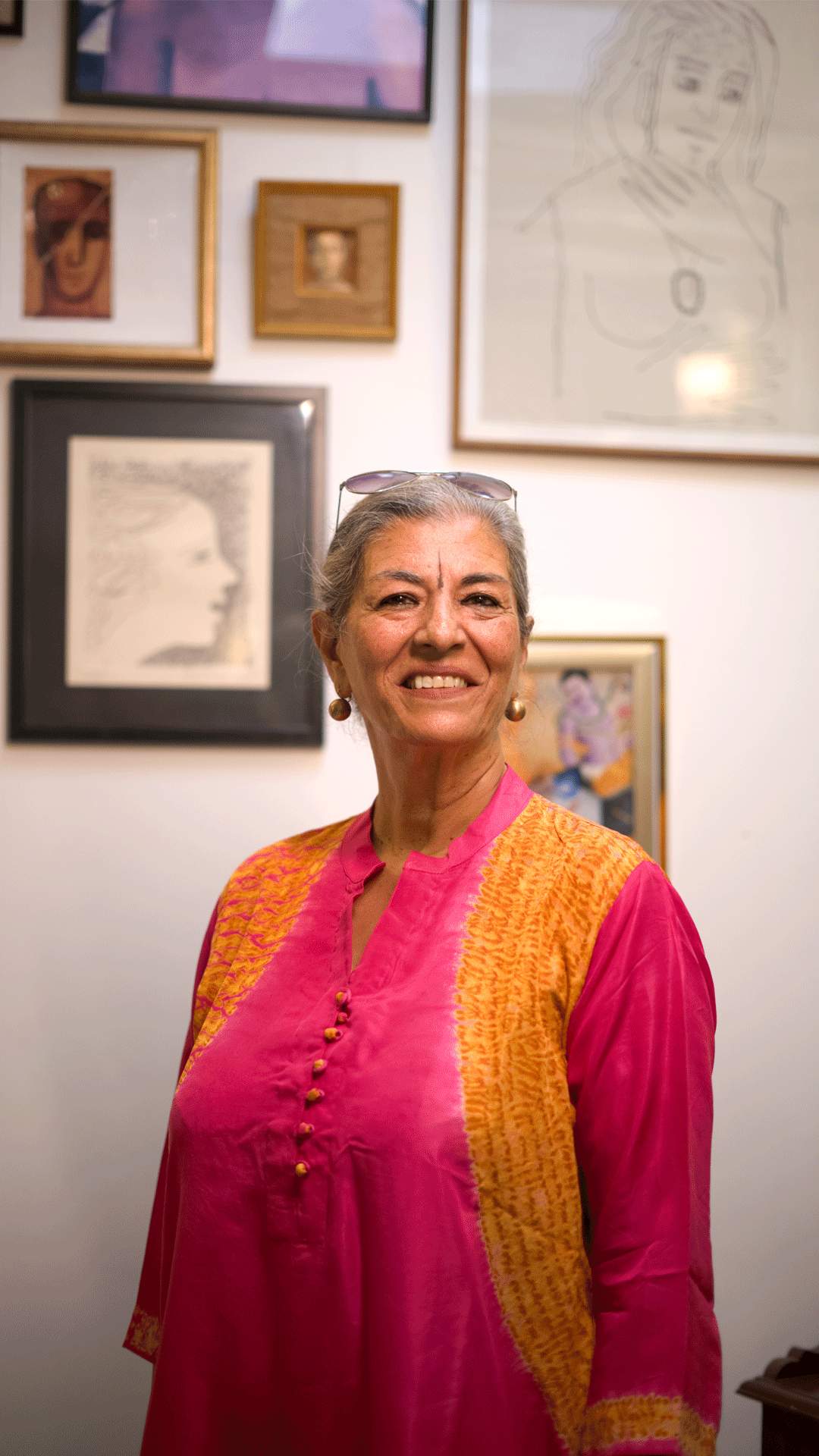 Gilded Bloom – Antifit Silk Indo-Western Kurta