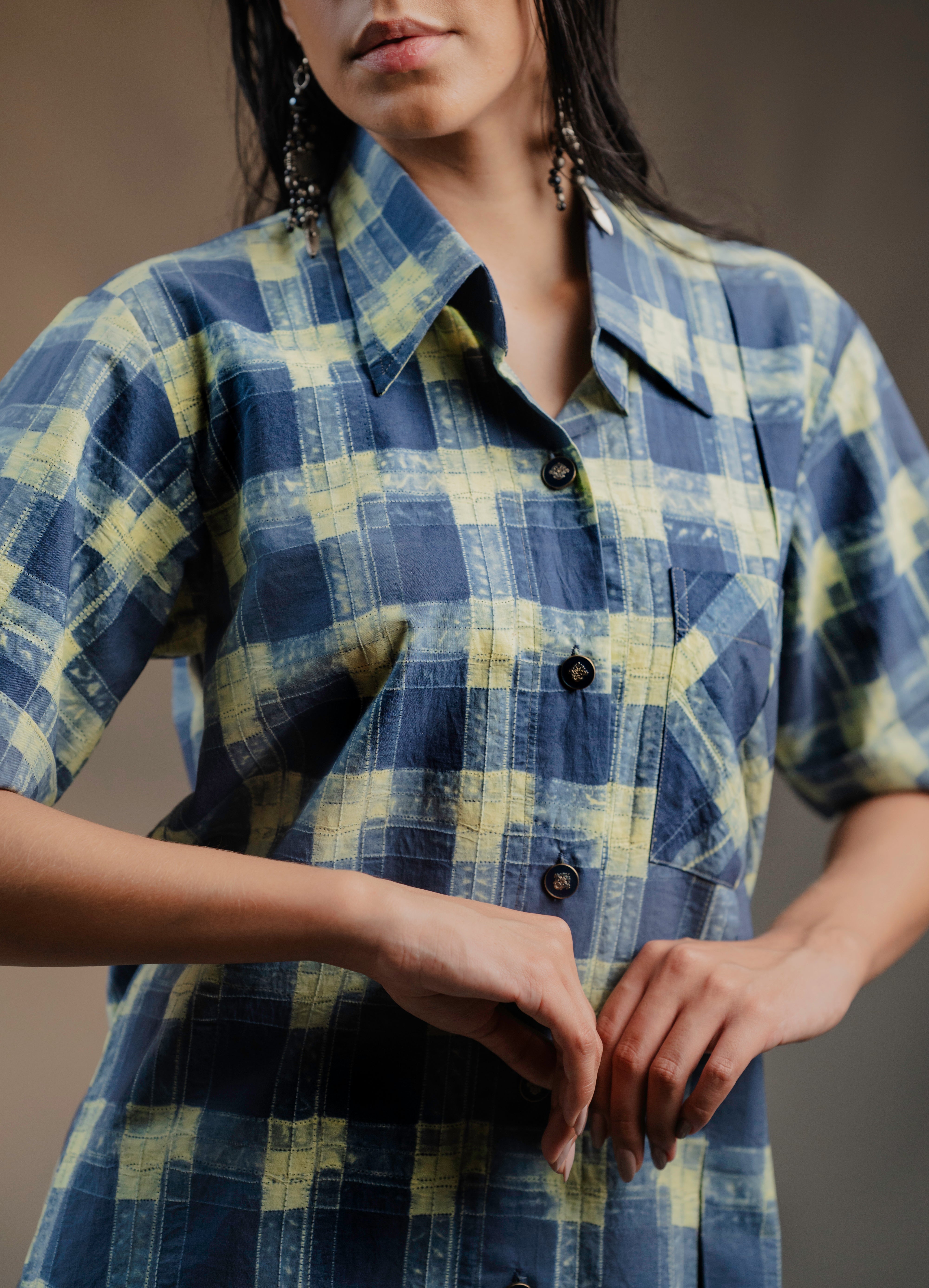 Dual Dual Shibori Shirt