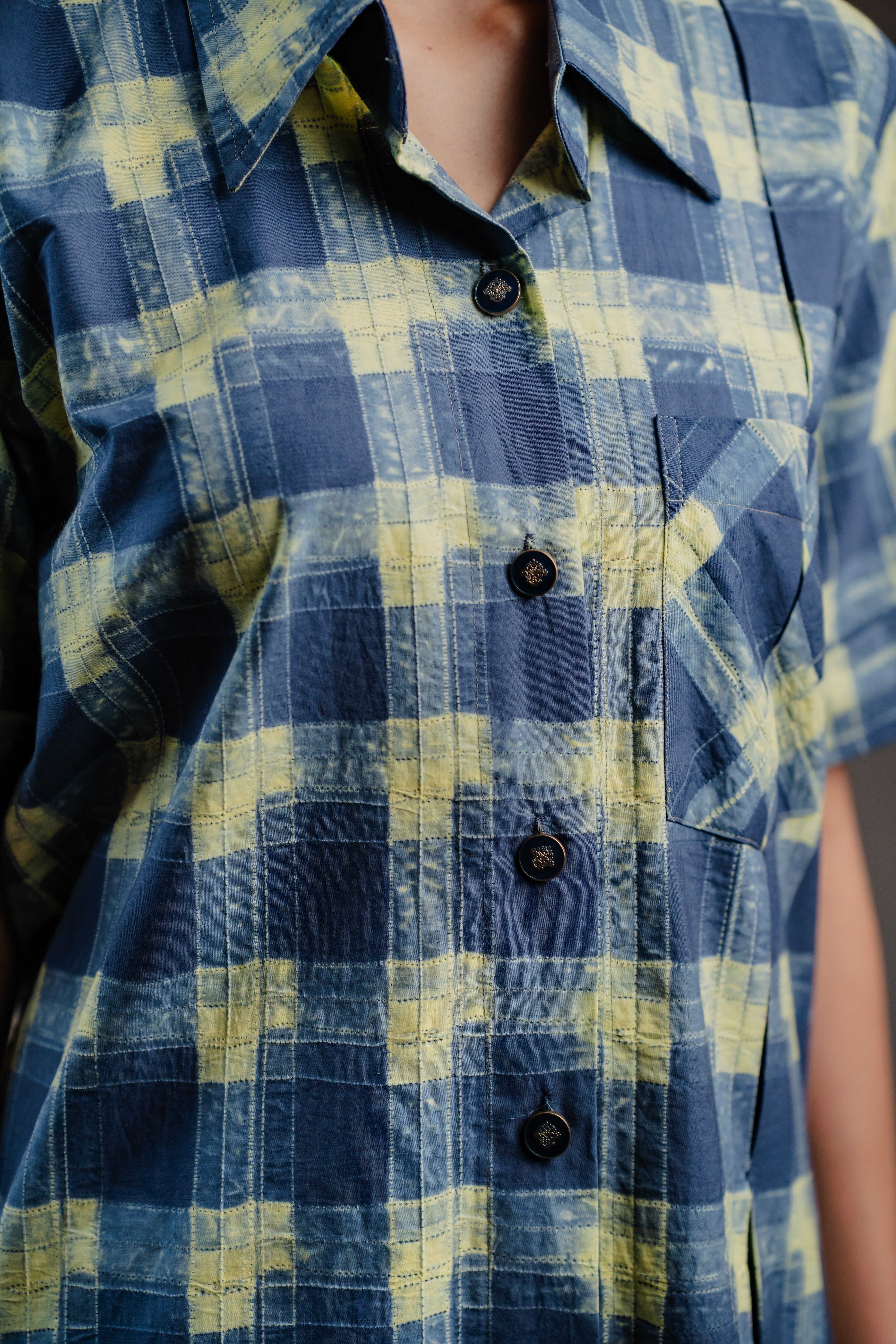 Dual Dual Shibori Shirt