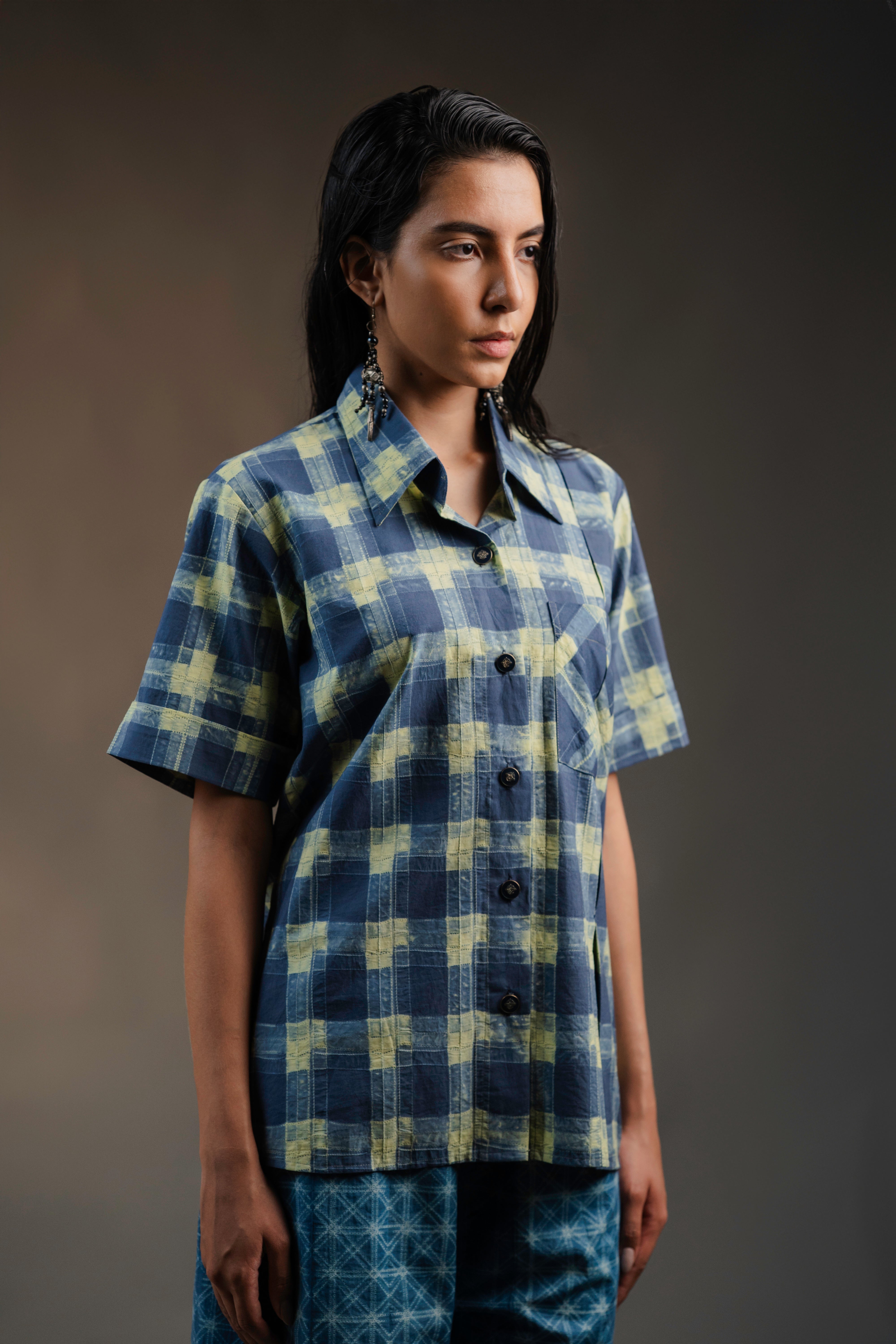 Dual Dual Shibori Shirt