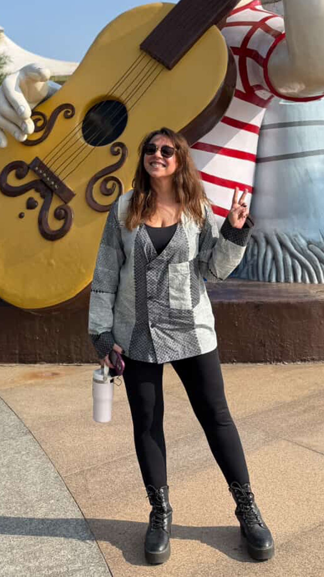 Spider web Kimono Shirt