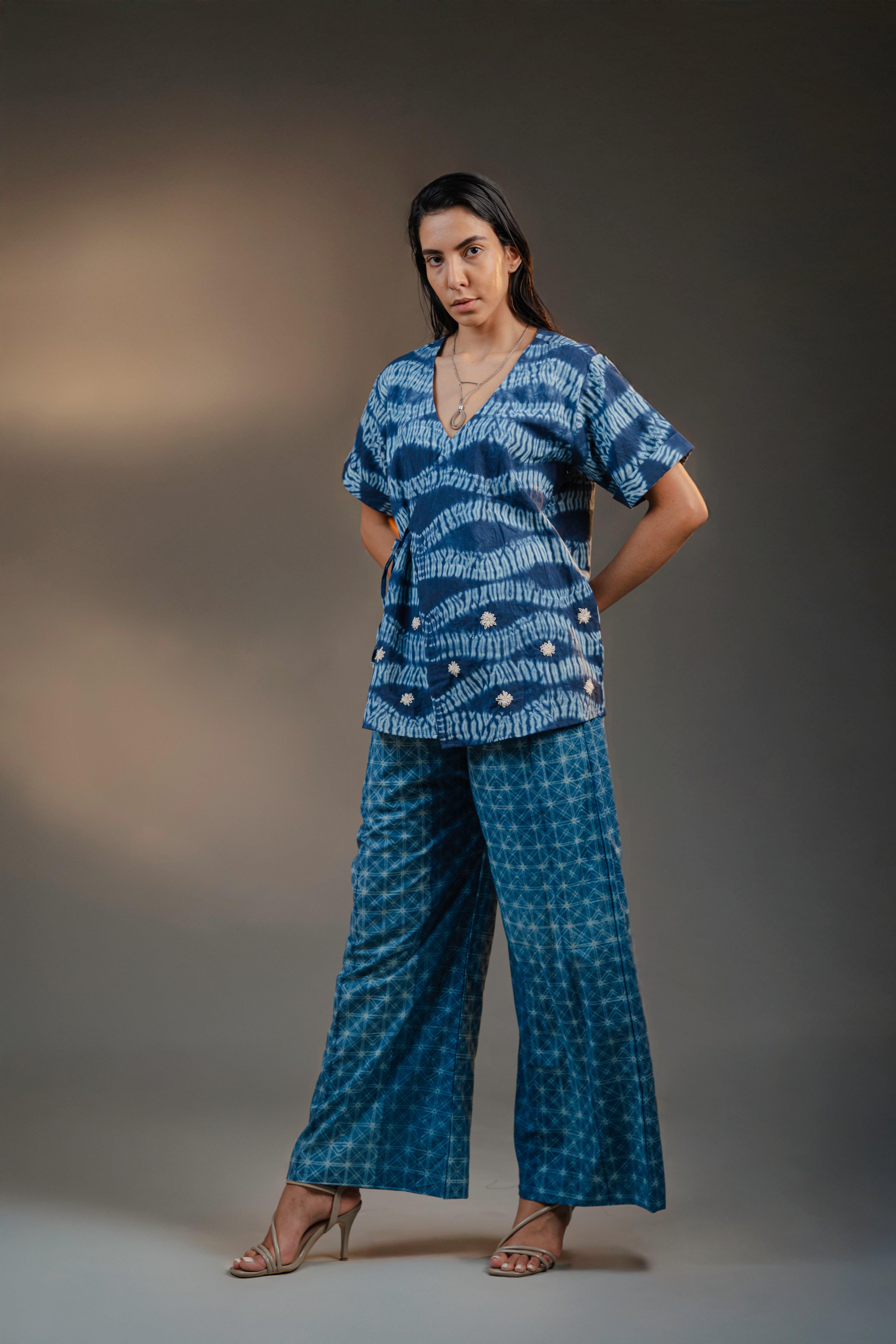 Ocean Veil Kimono Shirt