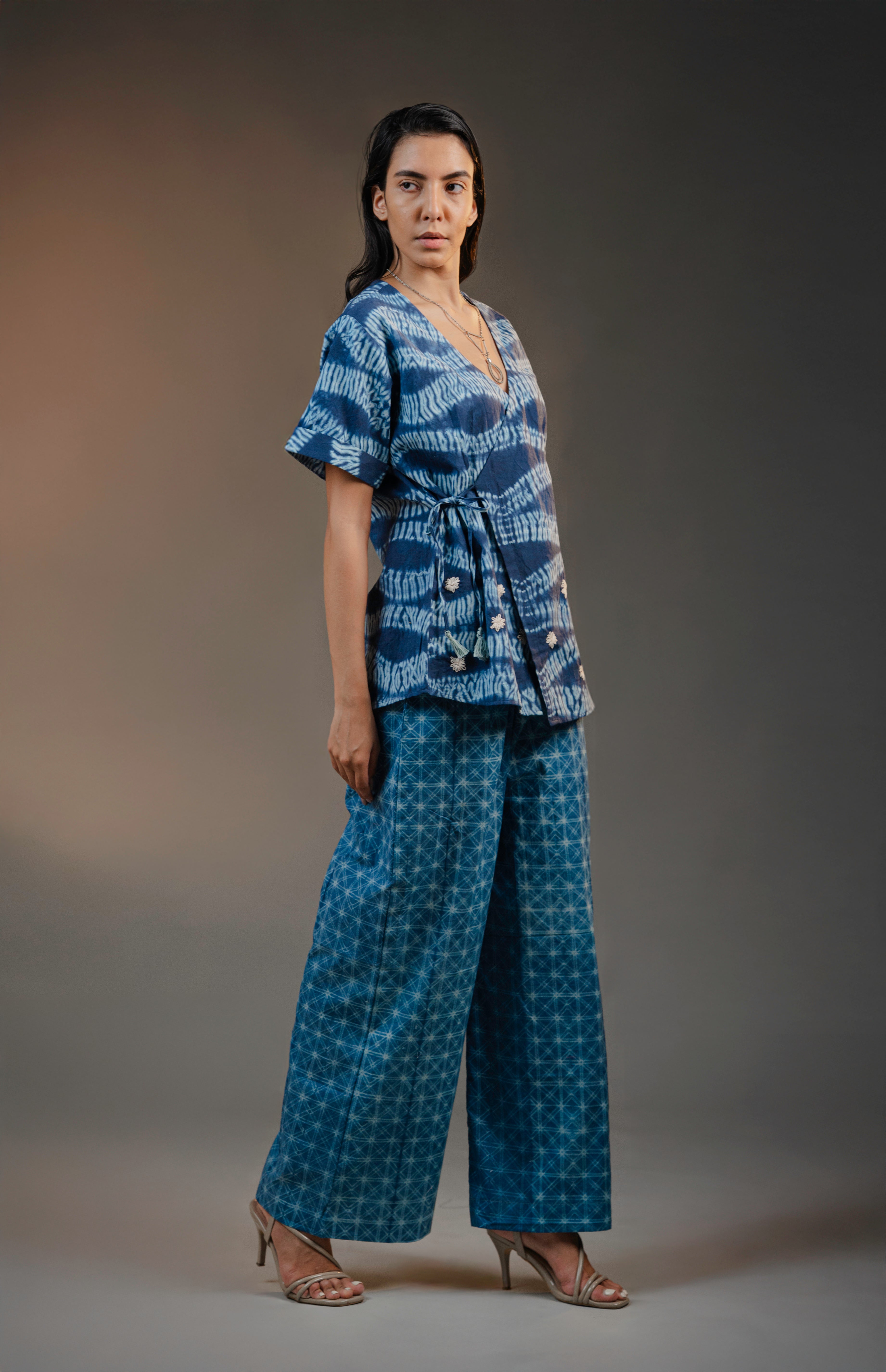 Ocean Veil Kimono Shirt