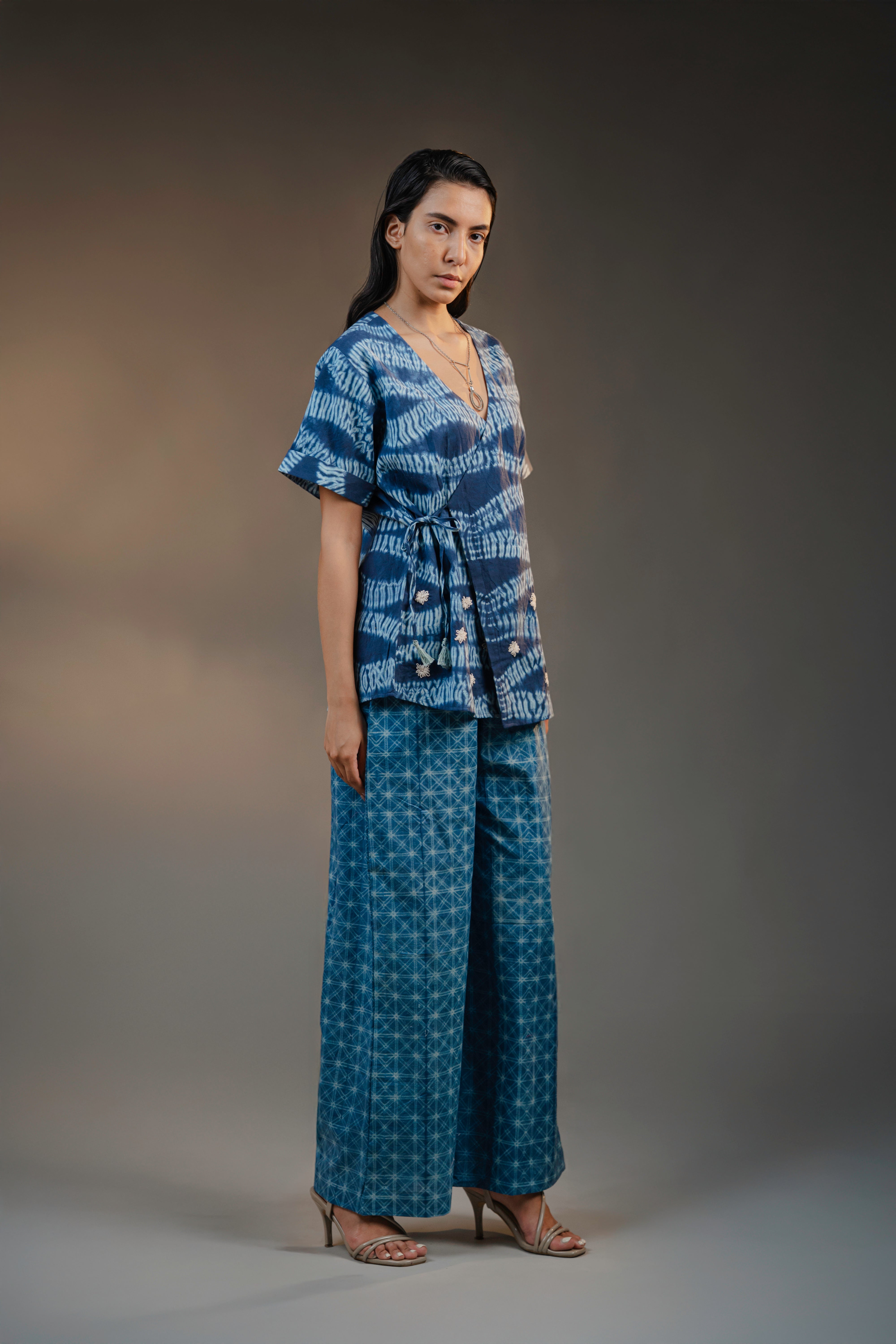 Ocean Veil Kimono Shirt