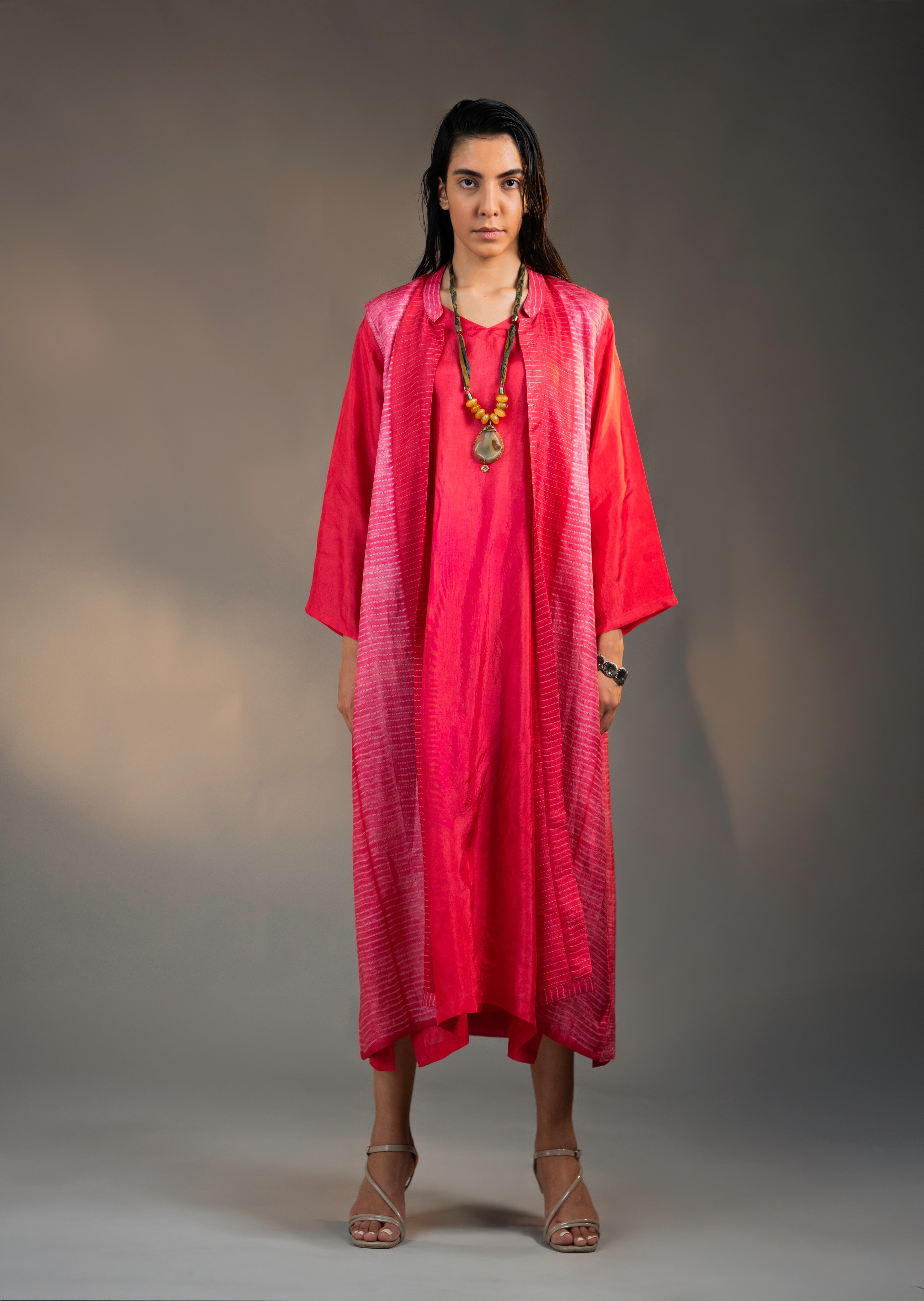 Horizon Flow - Kurta and Jacket Set