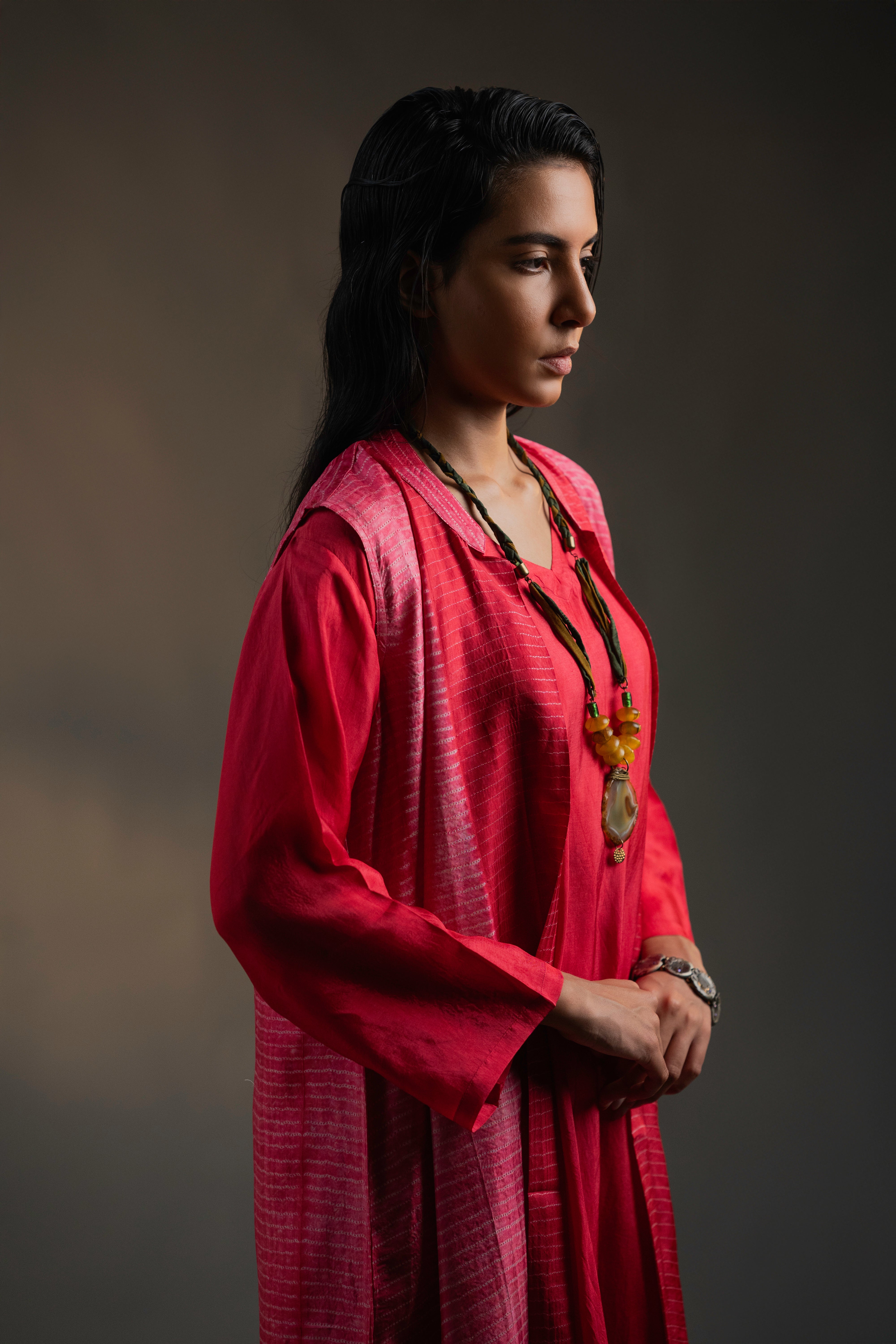 Horizon Flow - Kurta and Jacket Set